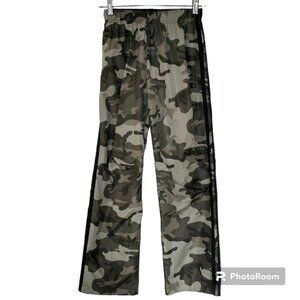 Boy's Starter Athletic Green Camouflage Pants Size Large 10-12